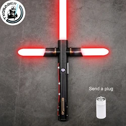 TXQSABER Lightsaber Kylo Ren SE Smooth Swing Blaster FOC Laser Sword Jedi Metal Handle Design Lightsaber for Adult Cosplay Toys