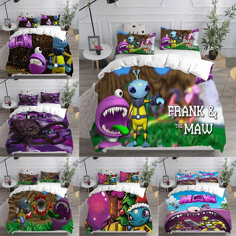 

The Maw Bedding Sets Comforter Quilt Bed Cover Duvet Cover Pillow Case 2-3 Pieces Sets Kids Adult Size