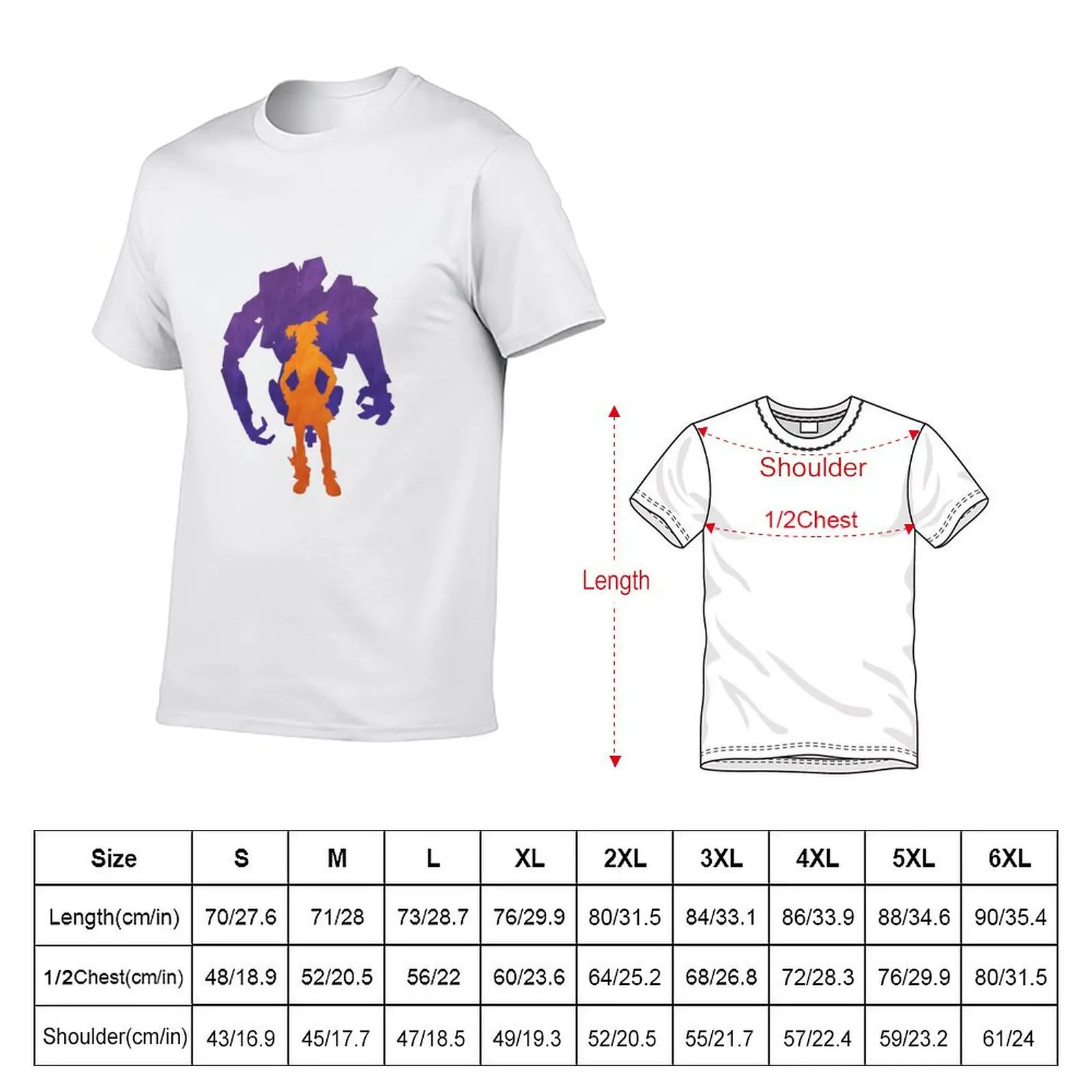 Gaige le Mechromancer T-Shirt man t shirt cotton high quality man t shirt heavy cotton T-Shirt