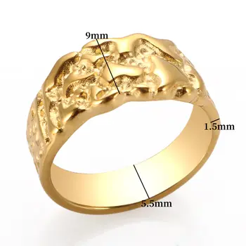 Yori 時尚不鏽鋼五角星幾何戒指項鍊,防過敏,簡約 18K 鍍金 PVD 首飾,精美禮品 6 最佳銷售 金塊首飾 - №4