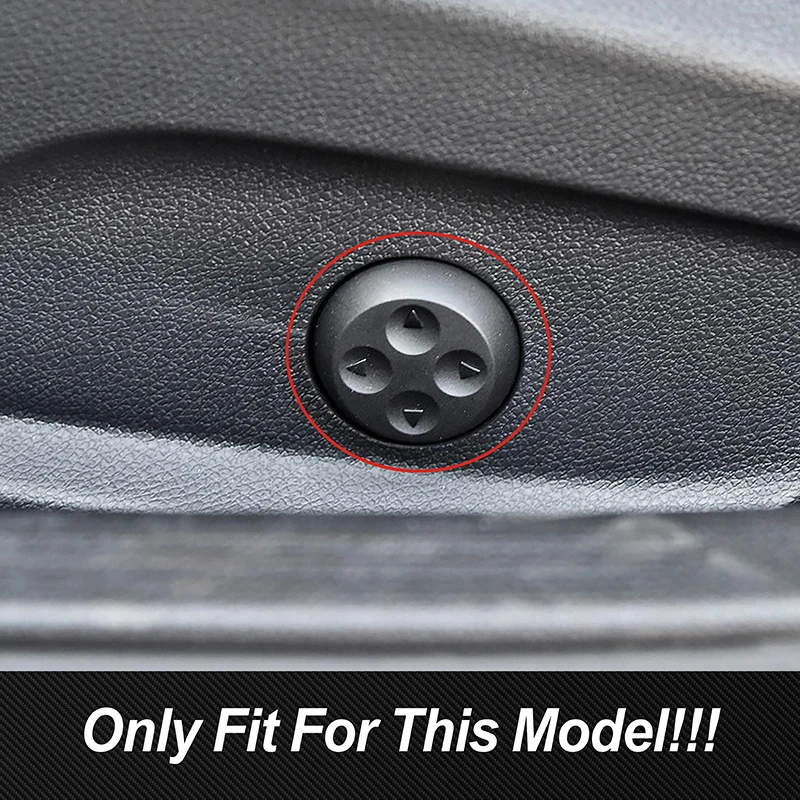 Car Styling Seat Adjustment Knob Decals Decoration For Mercedes Benz C E Class GLC W205 W213 X253 2015-2018 ABS Interior