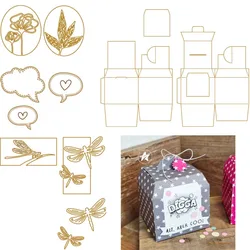 talk speech bubbles Metal cutting dies slimline essentials scrap booking card stencil cut die for DIY handmade card crafts 2026