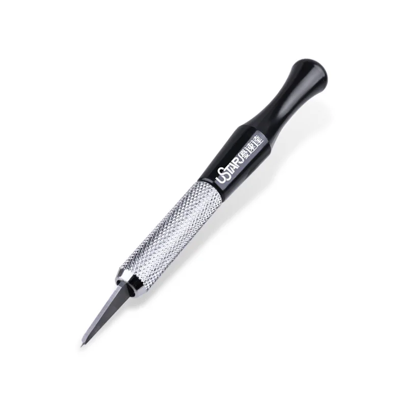 Tungsten Steel Chisel & Scraper Set 90506-510 - Panel Lining & Detailing Tool for Gundam, GK Model Modification & Building