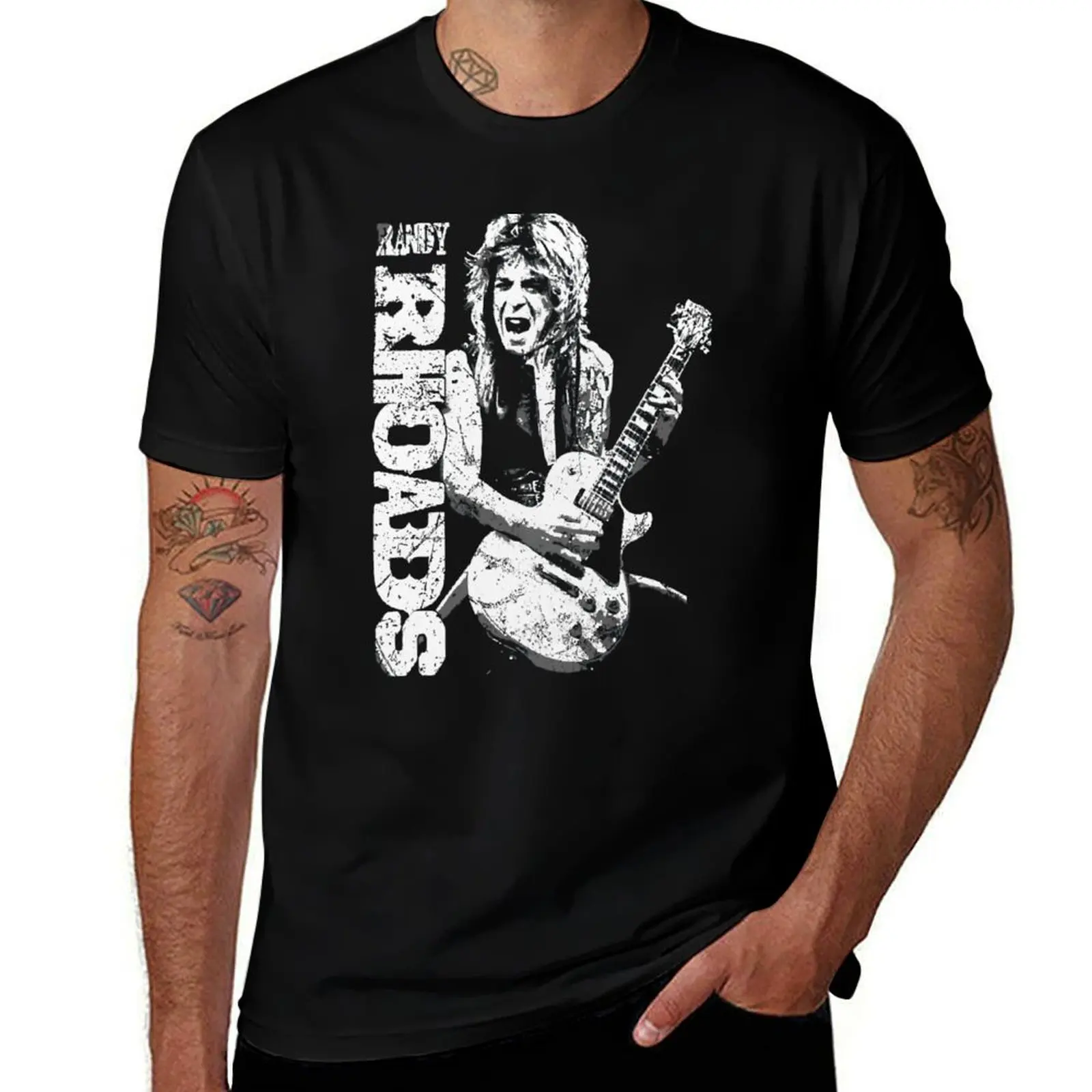 

Pride Of Randy Rhoads Classic Tshirt Team T-Shirt man graphic t shirt man t shirt summer T-Shirt
