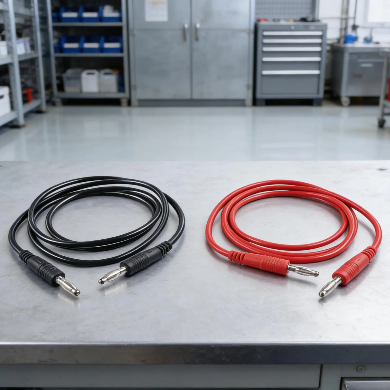 Multimeter Test High Quality 2PCS Multimeter Test Banana Cable with for alligator Clips for durable and Safe! Multimeter