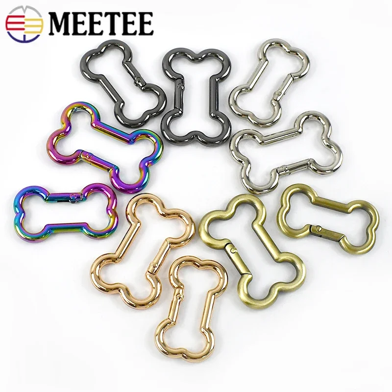 

10Pcs 20-38mm Metal Ring Buckles for Bag Strap Trigger Sanp Hooks Keyring Handbag Belt Clasp Dog Collar Carabiner Accessories