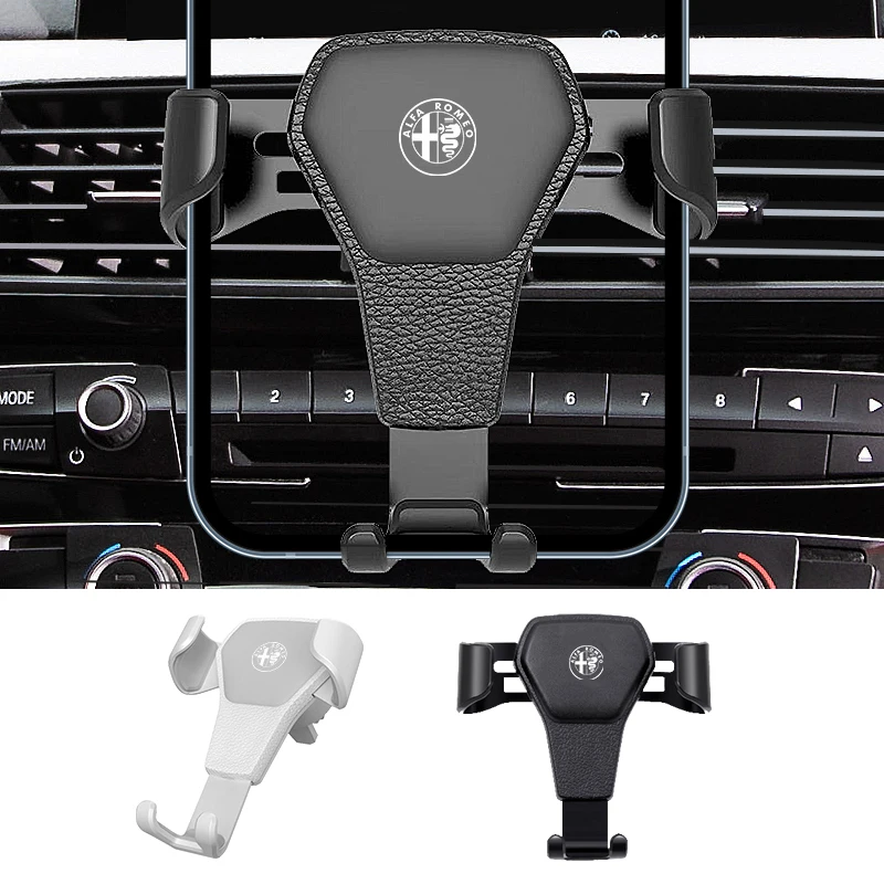 New Car phone holder Gravity Auto matic expansion Mobile phone stand For Alfa Romeo Giulia Giulietta Stelvio Mito Tonale 147