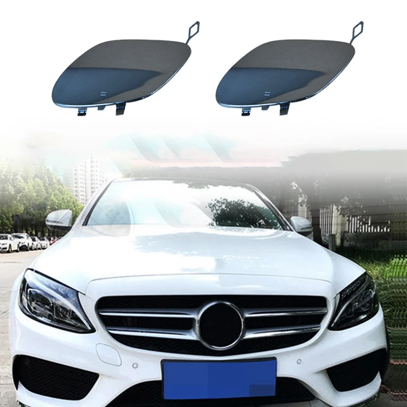 Amortecedor dianteiro Tow Gancho Tampa Eye Cap, Mercedes-Benz W205 C300 C400 C63AMG 2015 2016 A2058850724