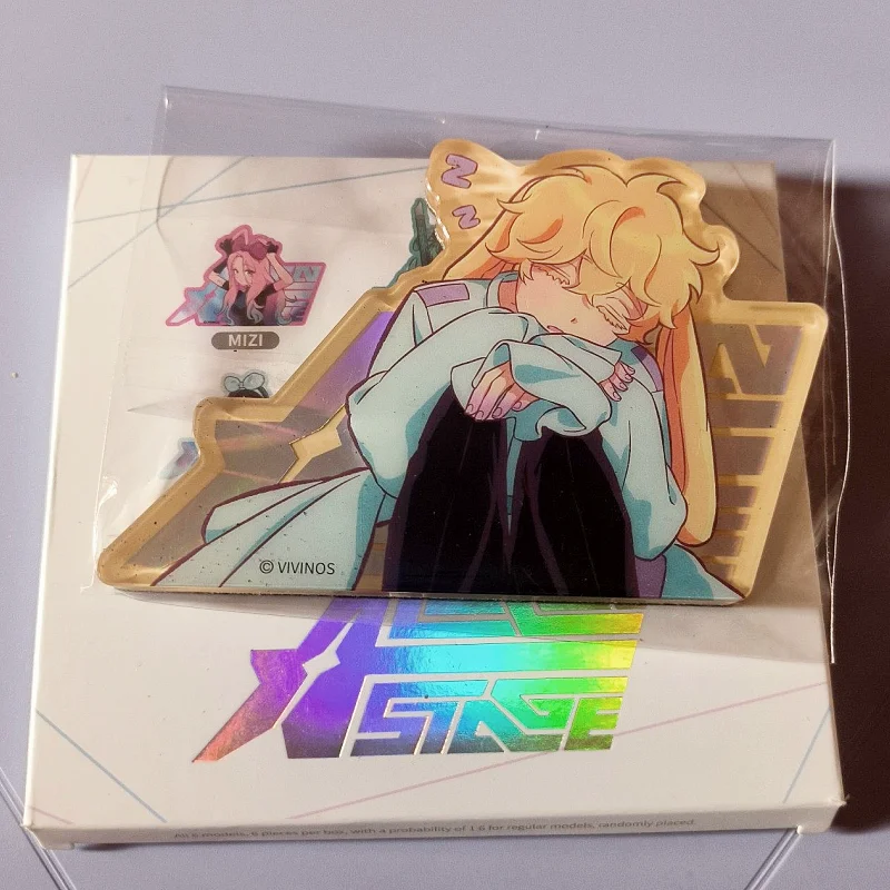 Original Alien Stage Rabbit Serie Blind Box Bust And Love Acrylic Refrigerator Sticker Cute Anime Figure Mizi Sua Ivan Luka Gift