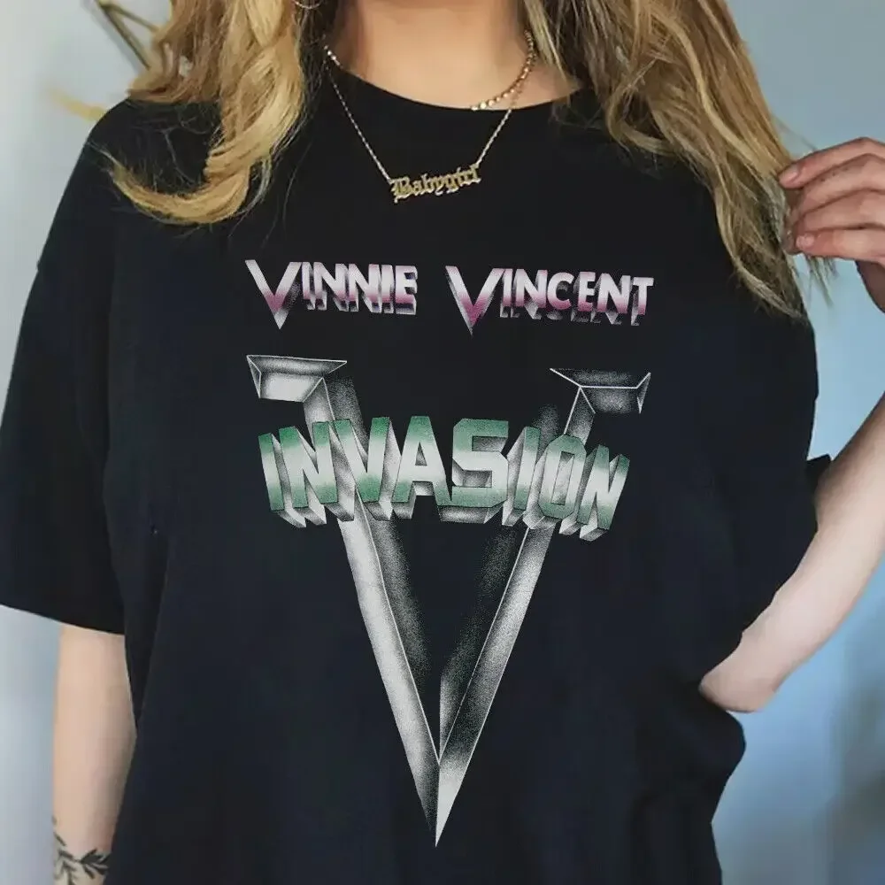 

Vintage Vinnie Vincent Gift For Fans Men S-235XL Tee NLS5.210