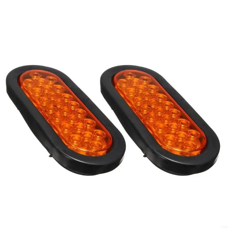 R53D Tail Lights 2pcs 24 مع أنماط فلاش الحلقات المطاط