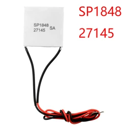 New 1PCS Logic Ics Tec1 27145 SP1848 Tec Thermoelectric Heatsink Cooler Peltier Plate Module 40x40mm SP1848-27145