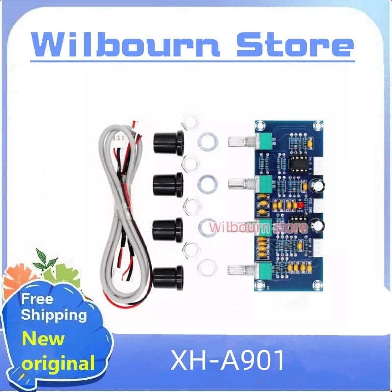 Nowa oryginalna płytka cyfrowego wzmacniacza mocy XH-A901, płytka dźwiękowa
