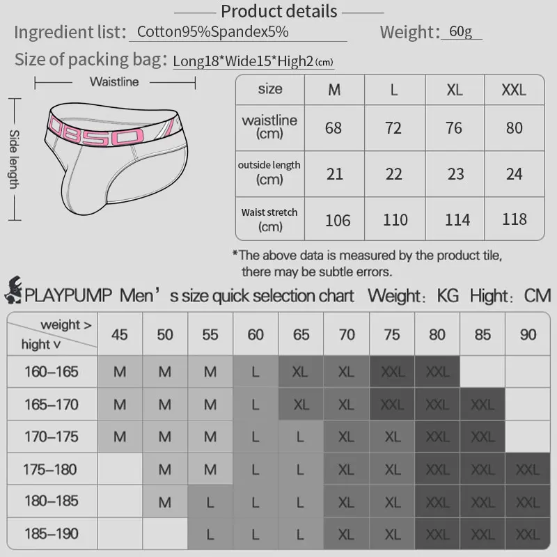 1/3Pcs Cotton Briefs Men Sexy Bulge Pouch Underwear Sweat Absorption Underpants Breathable Panties Low Waist Mens Brief Lingerie