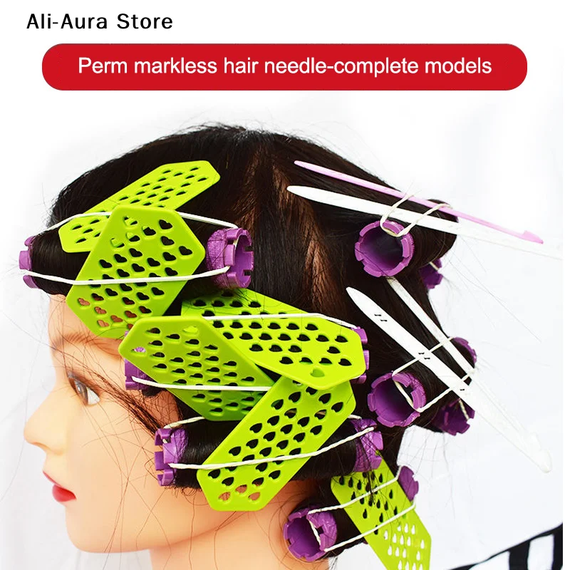Heat Resistant Hair Pin No-Crease Thermal Clips For Cold Wave Hot Perm Use Salon-Grade Anti-Hair Tie Compression Styling Tools