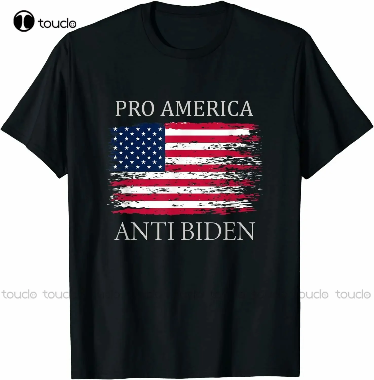 New Pro America Anti Biden Flag Impeach Joe Biden Anti Biden T-Shirt T-Shirts For Men Streetwear Tshirt New Popular Retro Unisex