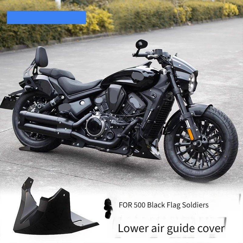 Lower Belly Pan Fairing Decorative Bottom Protector Cover Direct Fit for Benda Dark Flag 500 Motorcycle Modification Accessories