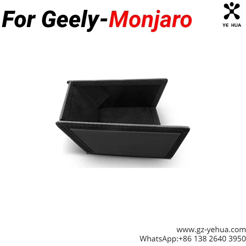 For GEELY Monjaro Manjaro Xingyue L KX112024 Central Control Lower Storage Box Black Car Storage and Sorting Storage Box