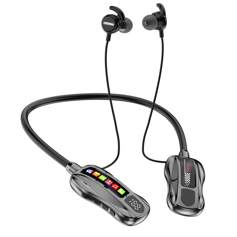 

Беспроводные Bluetooth-наушники с шейным ремешком, микрофонная гарнитура, стереонаушники, HiFi наушники