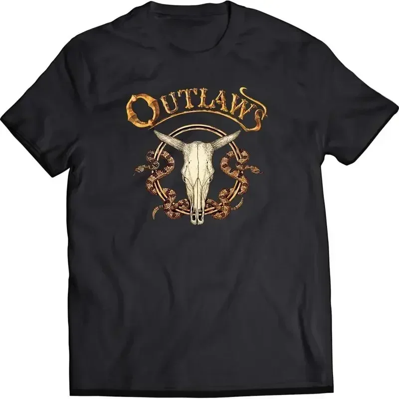 The Outlaws Band Cotton Black All Size T Shirt Qq1038