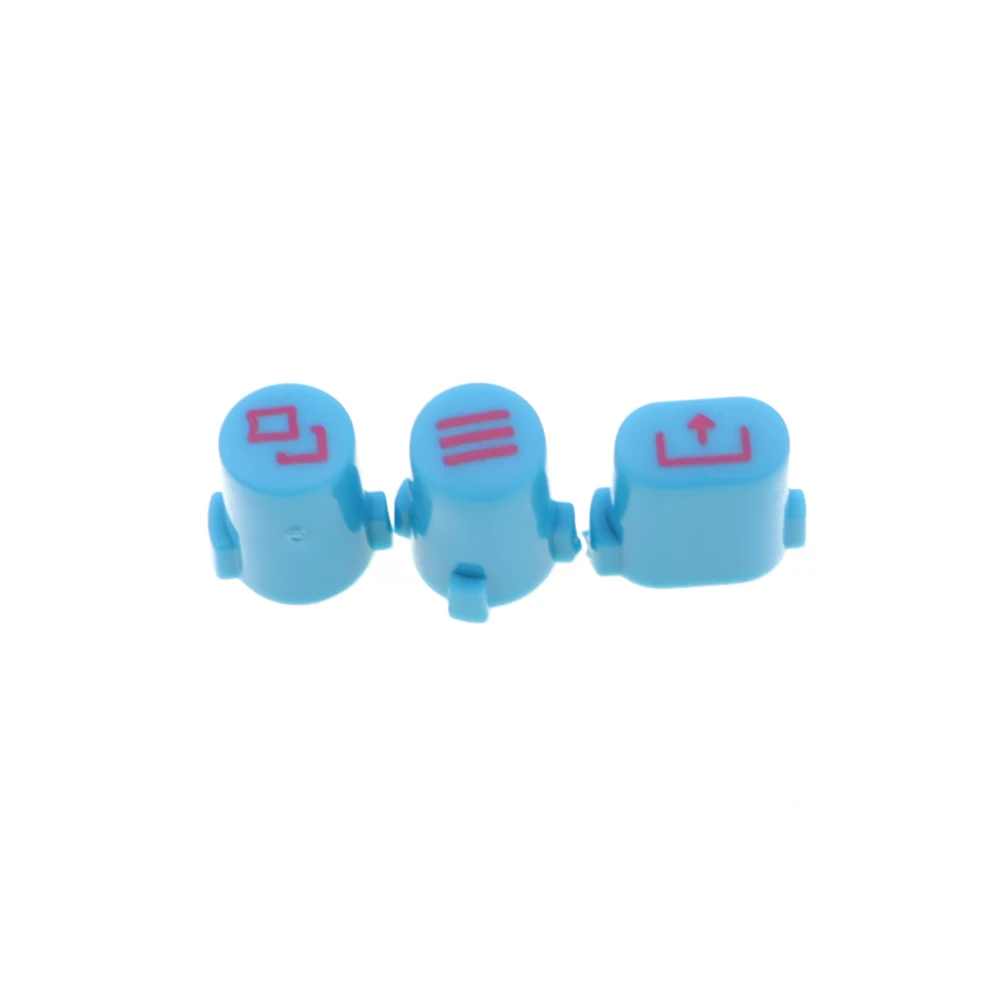 Controlador de mango de juego para Xbox Series S X, menú de selección compartido, inicio en casa, retorno, logotipo trasero, reemplazo de botón de llave