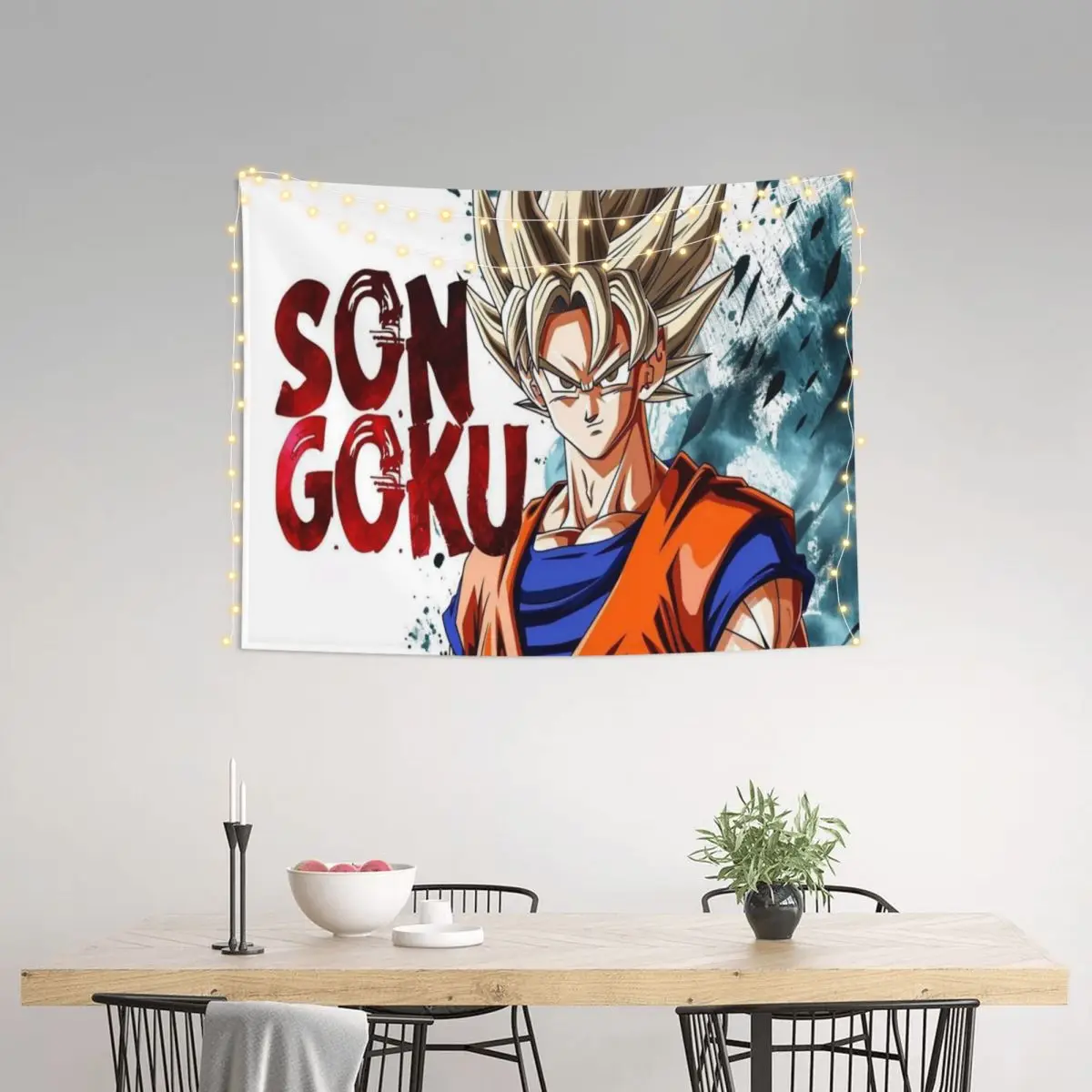 Dragon Ball Z Dragonball Tapestry Wall Hanging Print Polyester Tapestry INS Decoration Home Decor for Living Room Bedroom Tapiz