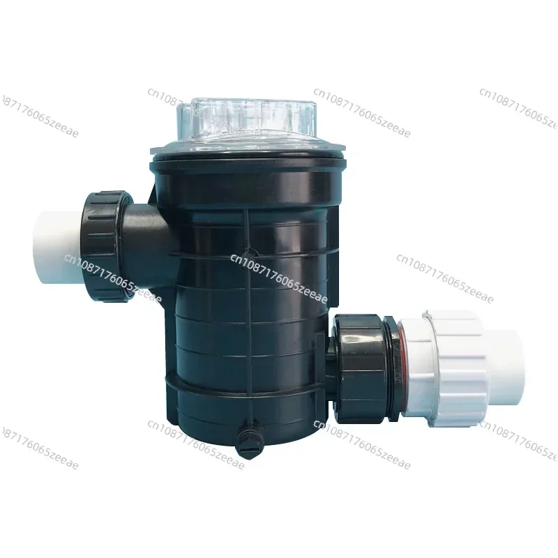 

Hair filter Drainage anti-blocking filter Water pump prefilter Anti-blocking filter connection pipe for Barber shop bath pool