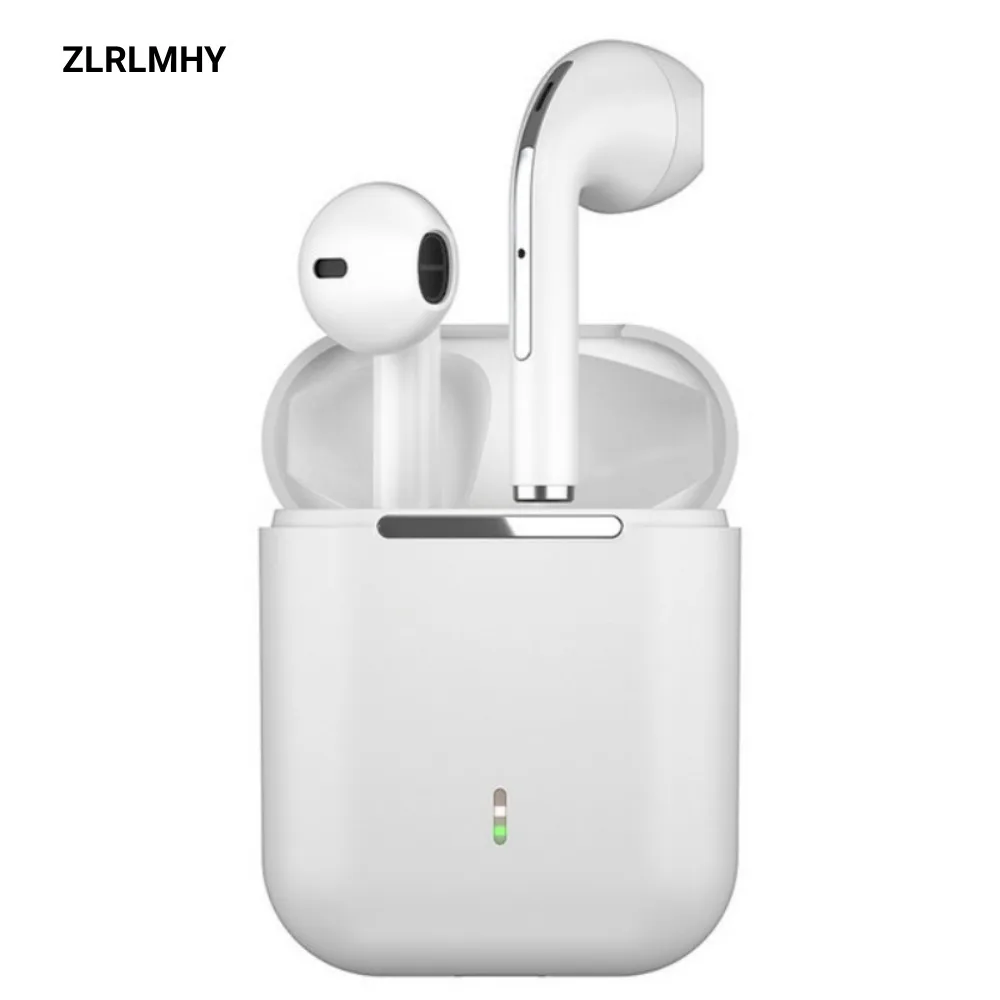 

J18 Wireless Bluetooth Headset Touch Control Headphone Sport Game Earbud HiFi Stereo Phone Music Earphones with Mic Charging Bin