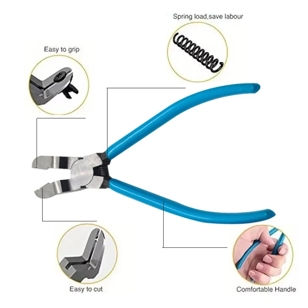 Automotive Panel Remover Pliers Diagonal for Fast Rivet Buckle Puller and Trim Cutter Tool for Car and Truck Repairs