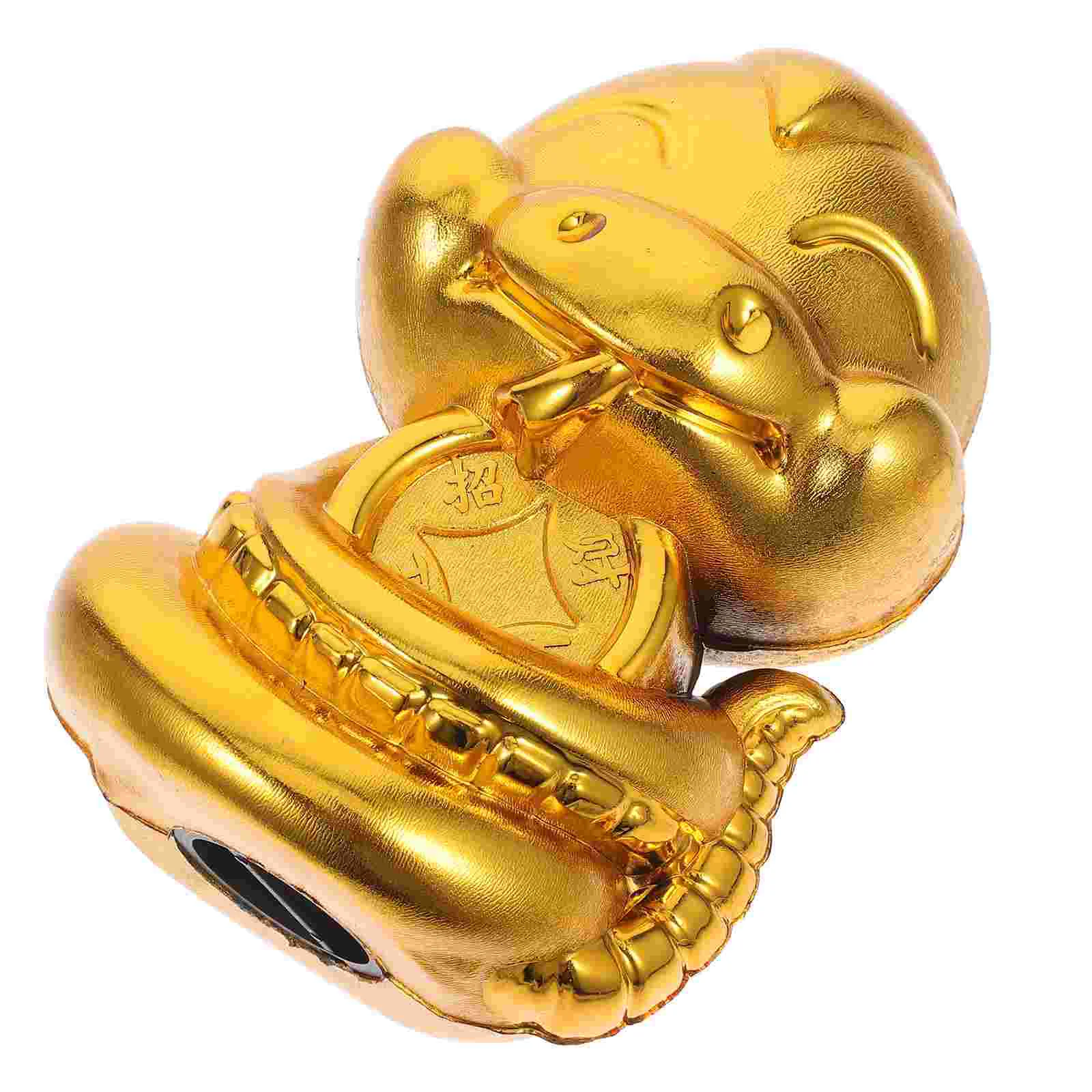 Zodiac Snake Coin Saver Feng Shui Golden Snake Money Box 2025 Year of the Snake Savings Bank Chinese Zodiac Snake Sculpture for