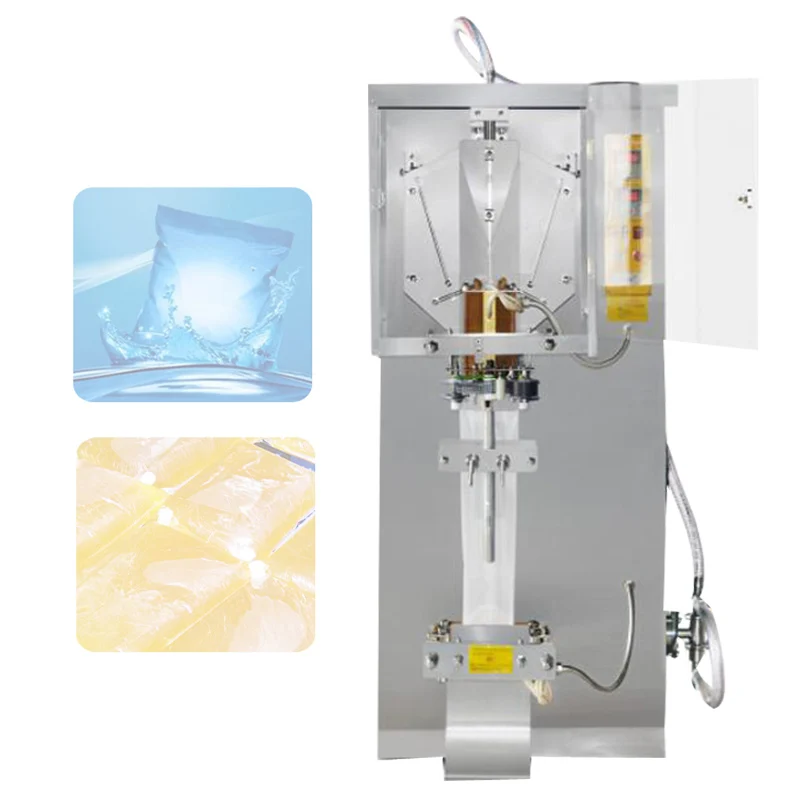 Automatic Liquid Packing Machine For Soy Sauce Vinegar Buffalo Milk Juice Edible Oil Metering Quantitative Food Filling Sealing