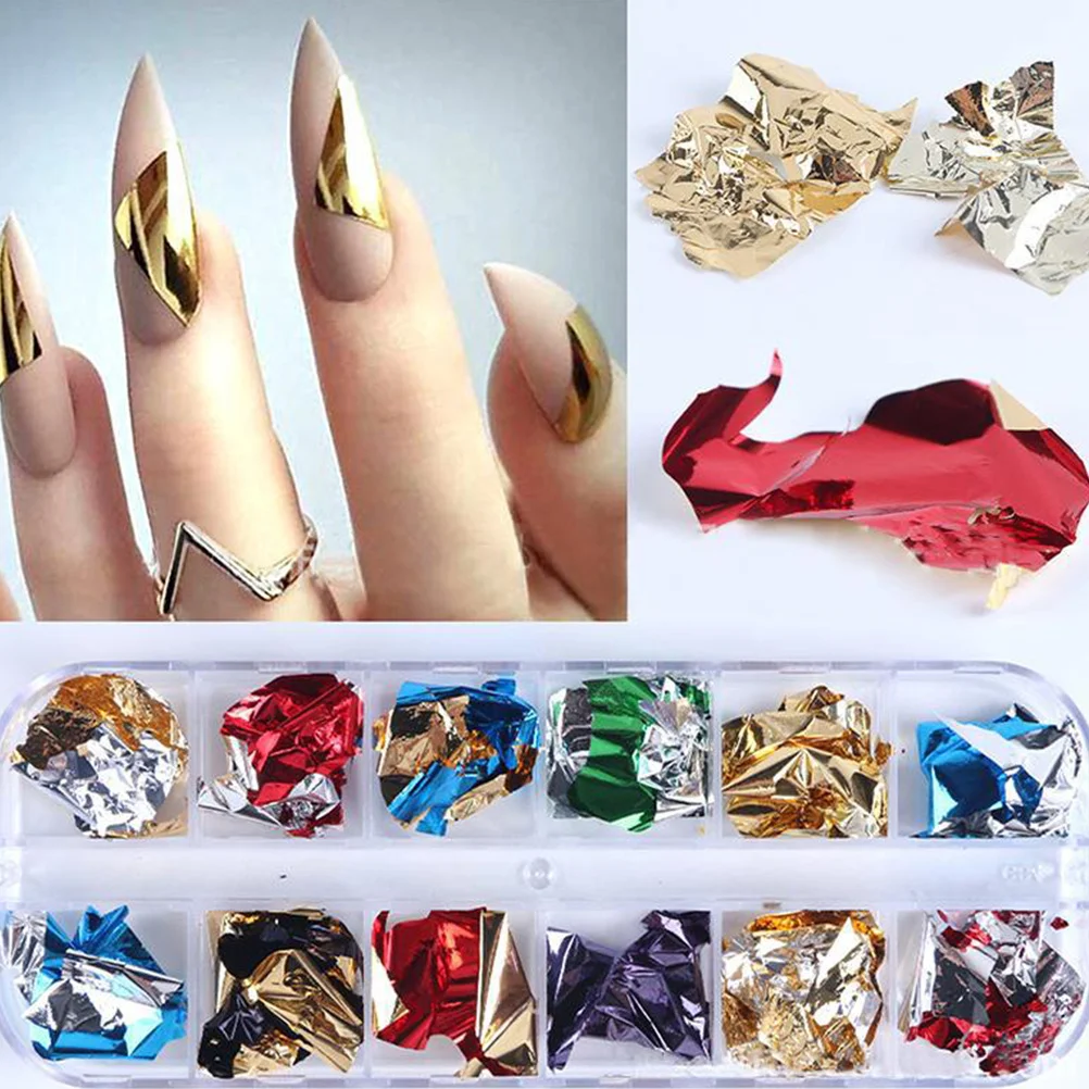 

Набор фольги для ногтей, премиальное украшение для дизайна ногтей для рождественской вечеринки, маникюр, сделай сам, блестящие хлопья с блестками, аксессуары