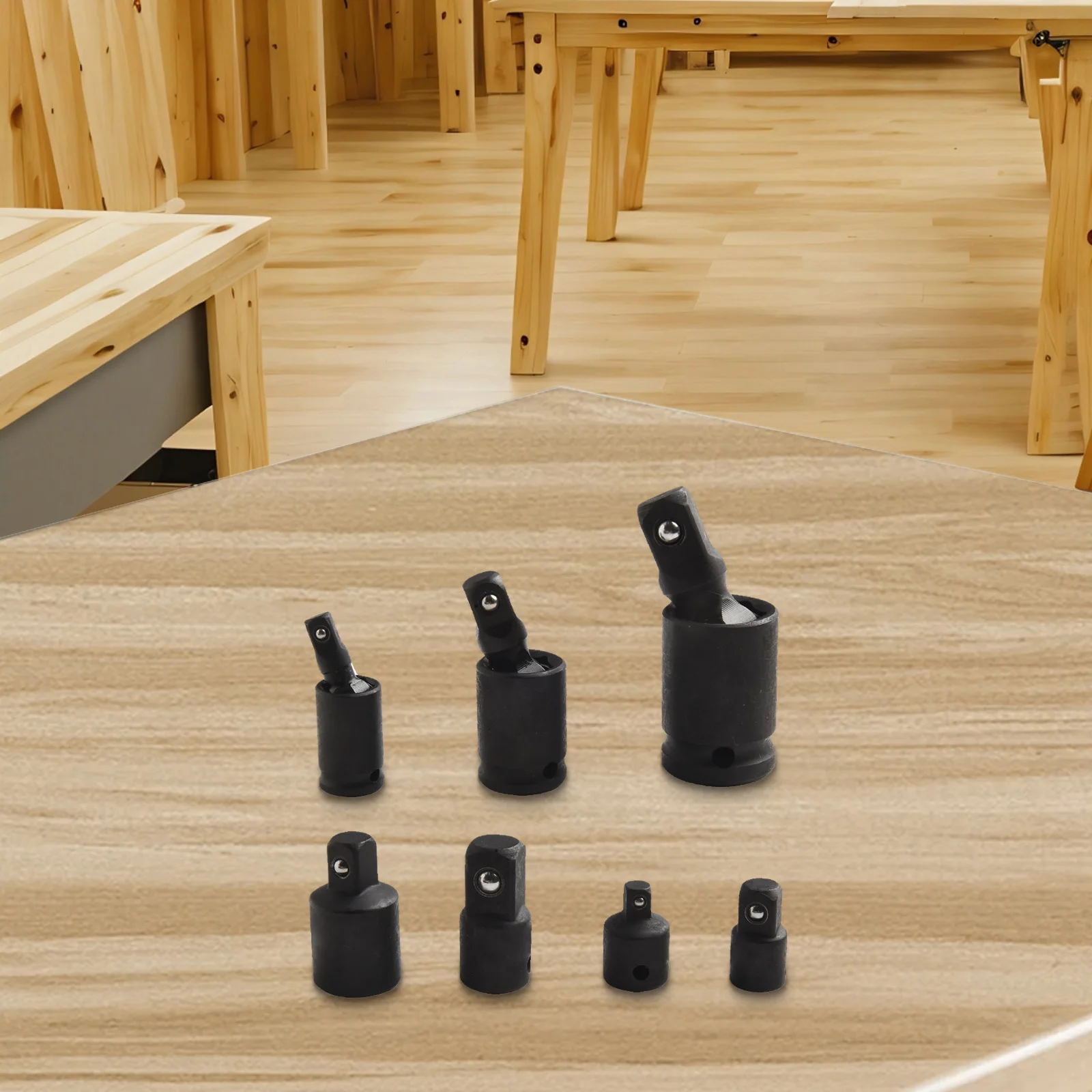 Kit de herramientas de bricolaje, juego de adaptadores de enchufe de 1, 2 pulgadas, juego de adaptadores de enchufe de cromo vanadio, conjunto de herramientas de mano, Material de cromo vanadio