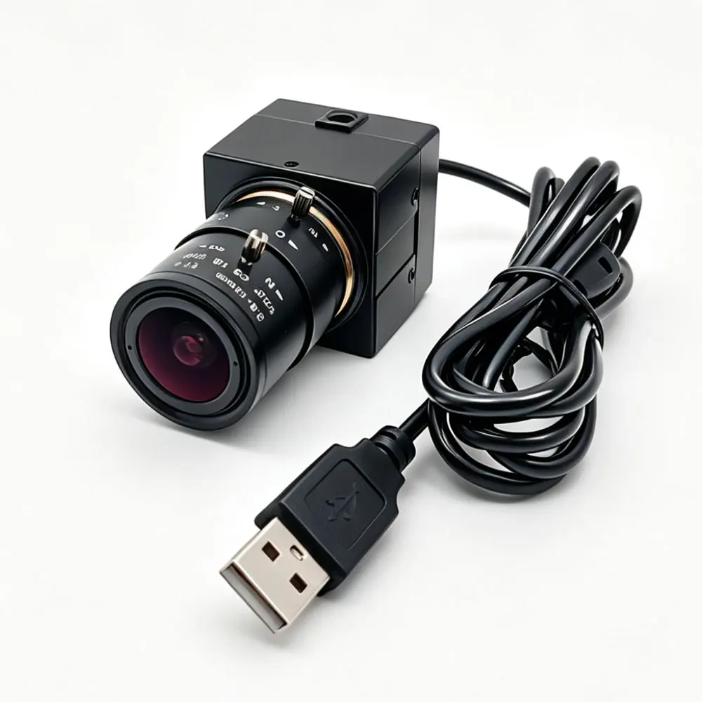 NEOCoolcam 2K 4MP 30fps 2560x1440 MJPG High Speed UVC USB Webcam PC Camera Support 2.8-12mm/5-50mm Varifocal Zoom Lens