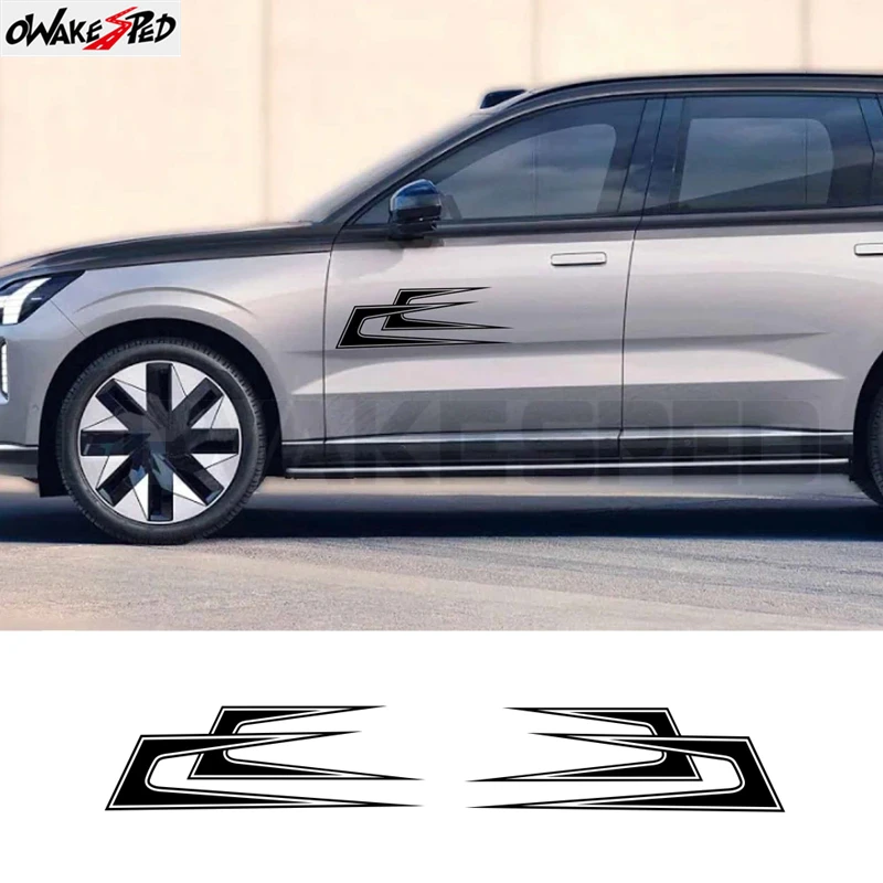 2PCS For Volvo/Scania/DAF Car Boomerang Truck Roof Hood Decals - Fit Eye-Catching Graphics Stickers for Truck Enthusiasts