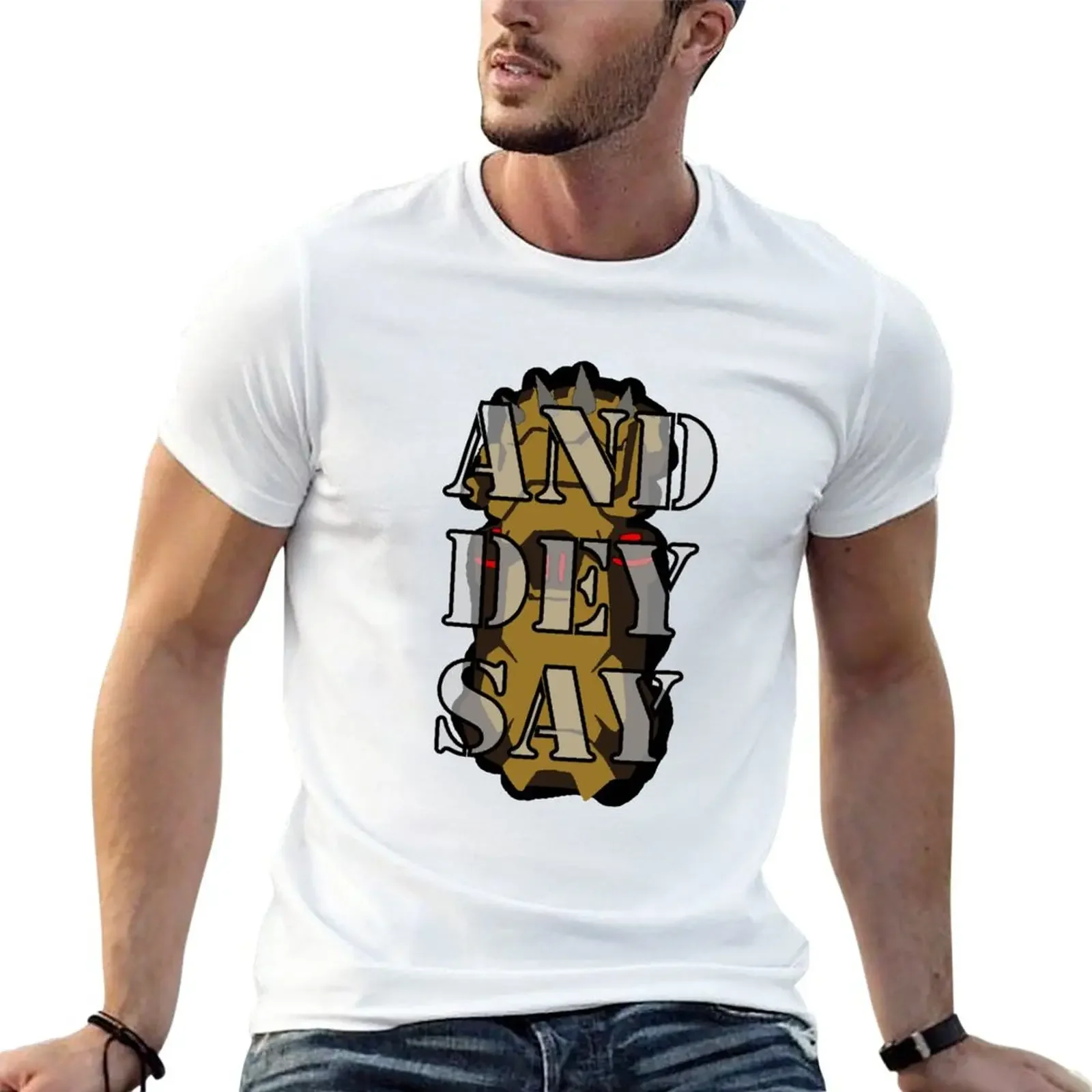 And Dey Say Redux T-Shirt heavyweights new edition Short sleeve tee men