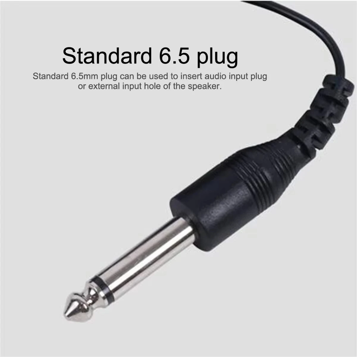 Pickup con clip jack audio/trasduttore pickup audio da 2,5 M/compatibilità chitarra acustica\violino\banjo\strumenti ukulele