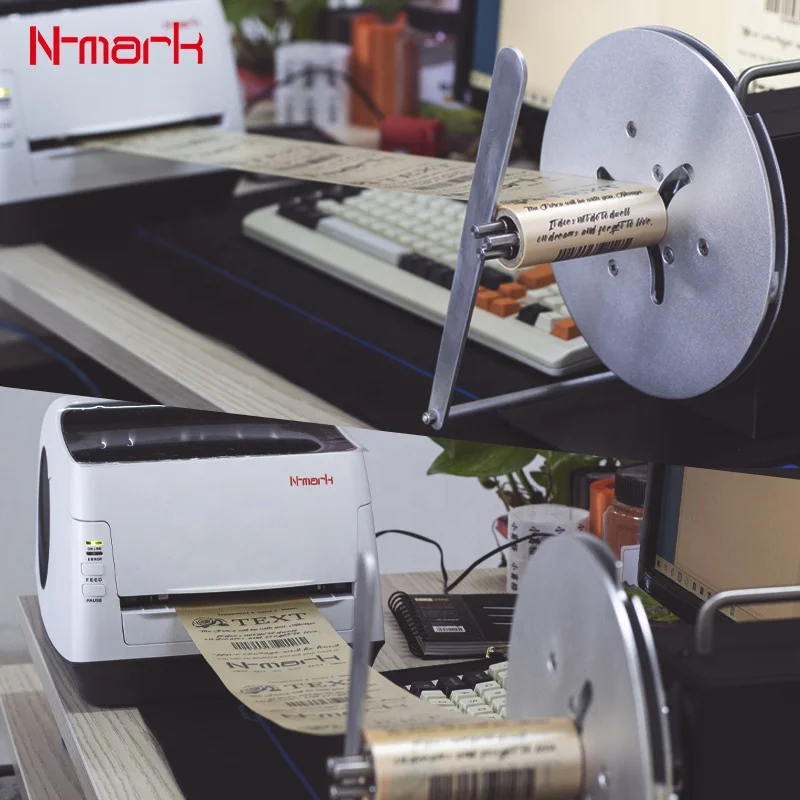 Nmark Professional Multifunction Automatic Adjustable Core Speed Color Label Printer Rewinder