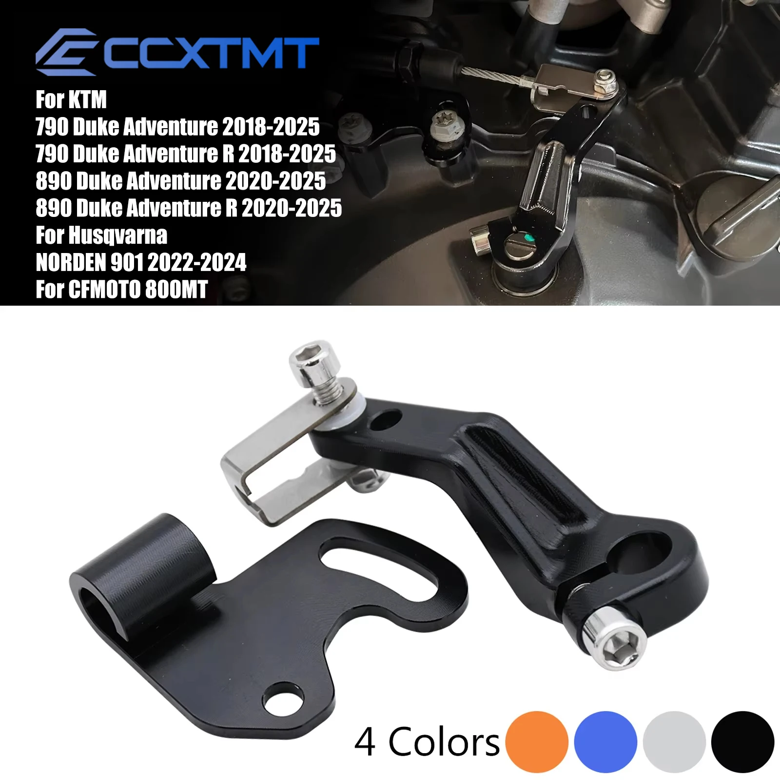 

Motorcycle One Finger Clutch Lever Clutch Arm Effortless Protection For CFMOTO 800MT For KTM 790 890 Duke Adventure R 2018-2025