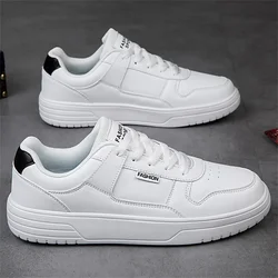 Number 43 Natural Leather Luxury Brand Sneakers Men Vulcanize Casual Sports Shoes Trainers Mens New Season Skor Out