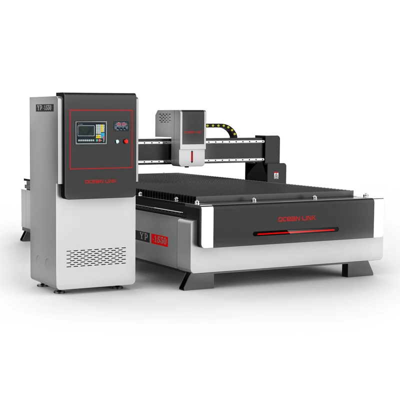 OceanLink 1kw 2kw 3kw 4kw metal cnc 1530 fiber and plasma cutting machine