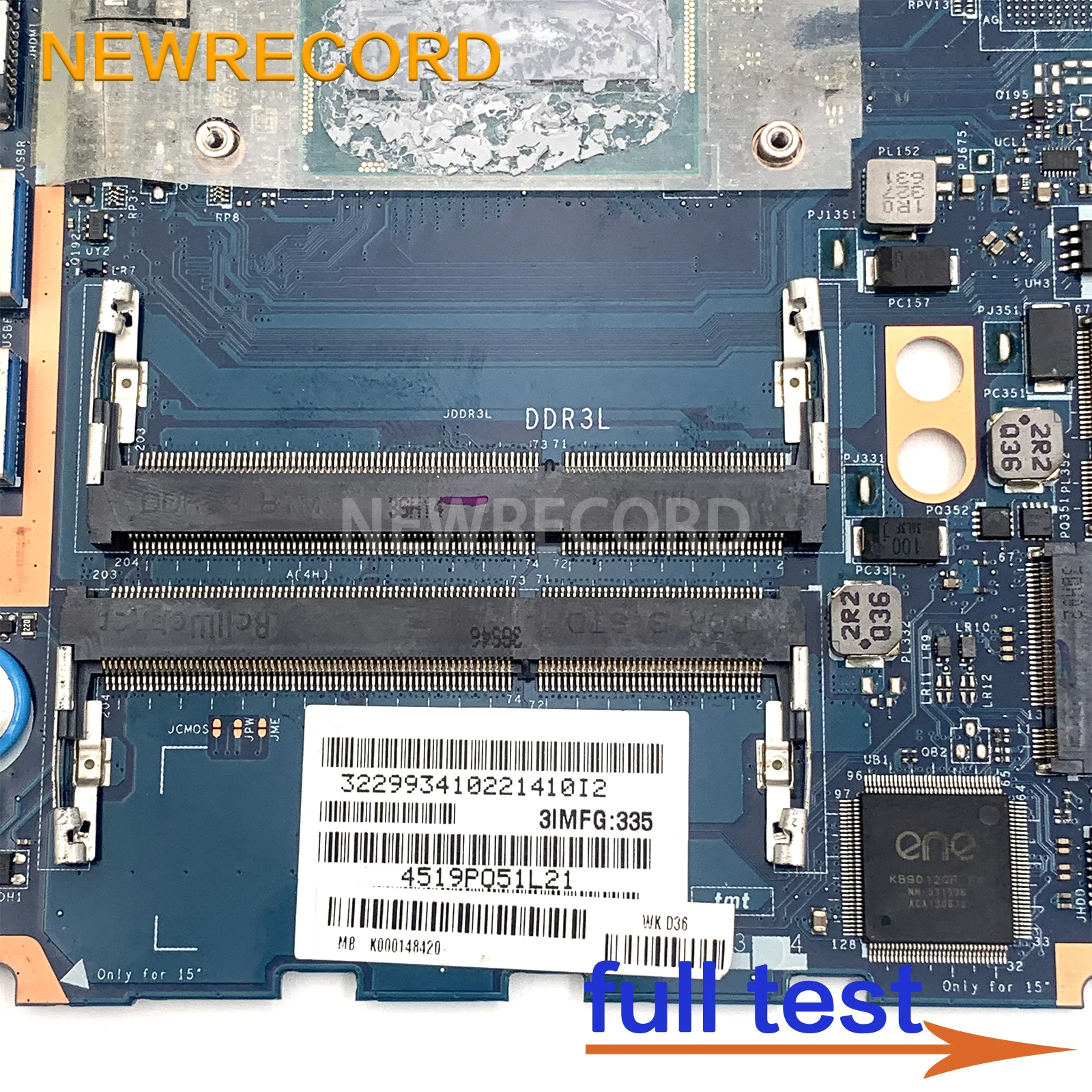 Imagem -06 - Placa-mãe para Laptop para Satélite Tshiba Teste Completo U40 M40 M45 La-a481p K000150670 K000150700 I34010u I5-4200u Ddr3 14 em