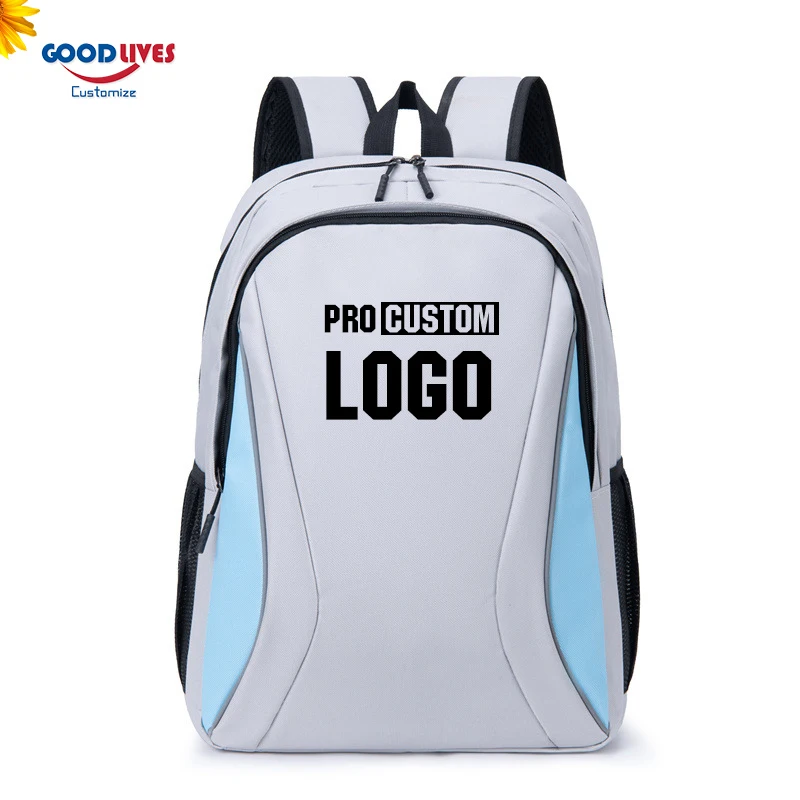 Large Capacity Middle School Study Backpack Waterproof Oxford High School Bags for Boys Pro Custom Logo Backpacks