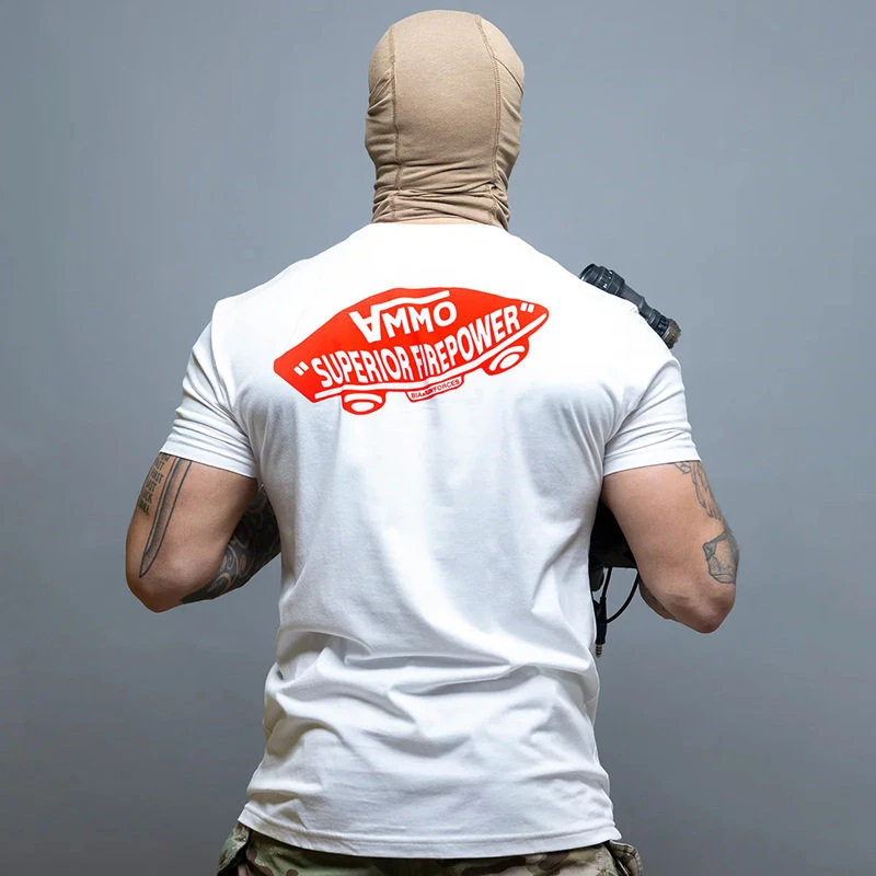 2026 Hardman Club Summer New Product - Ammunition Unlimited Series Round-neck Short-Sleeved T-Shirt
