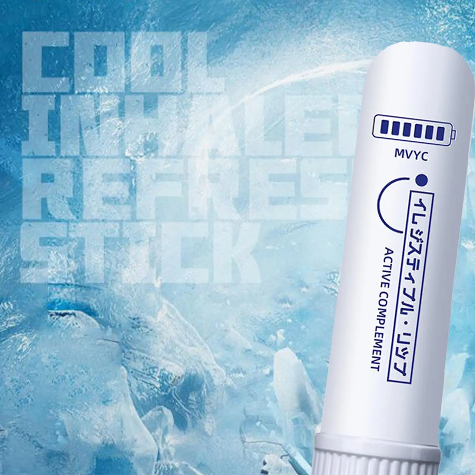 Portable Nose Inhaler Eucalyptus EssenceOil Nasal Inhaler Focus Nose Breathing Boost Stick Improve Congestion Relief Energy