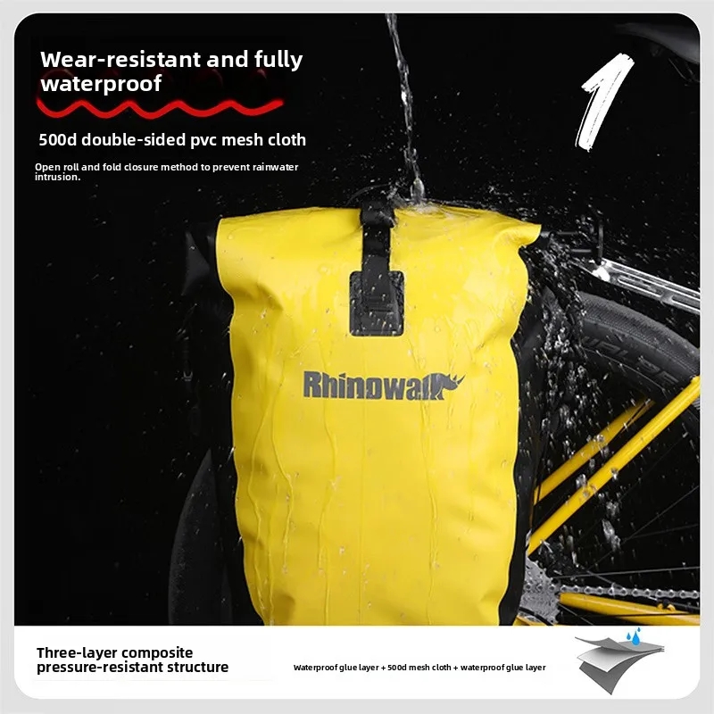 

Road Bike Mountain Bike Long Distance Rear Seat Shelf Bag Bicycle Waterproof Quick Dismantling