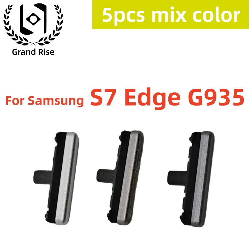 5 Set Side Volume Button + Power On/Off Button Key for Samsung Galaxy S3 S5 S6 S7 Edge G925 G920 G930 G935 image 6