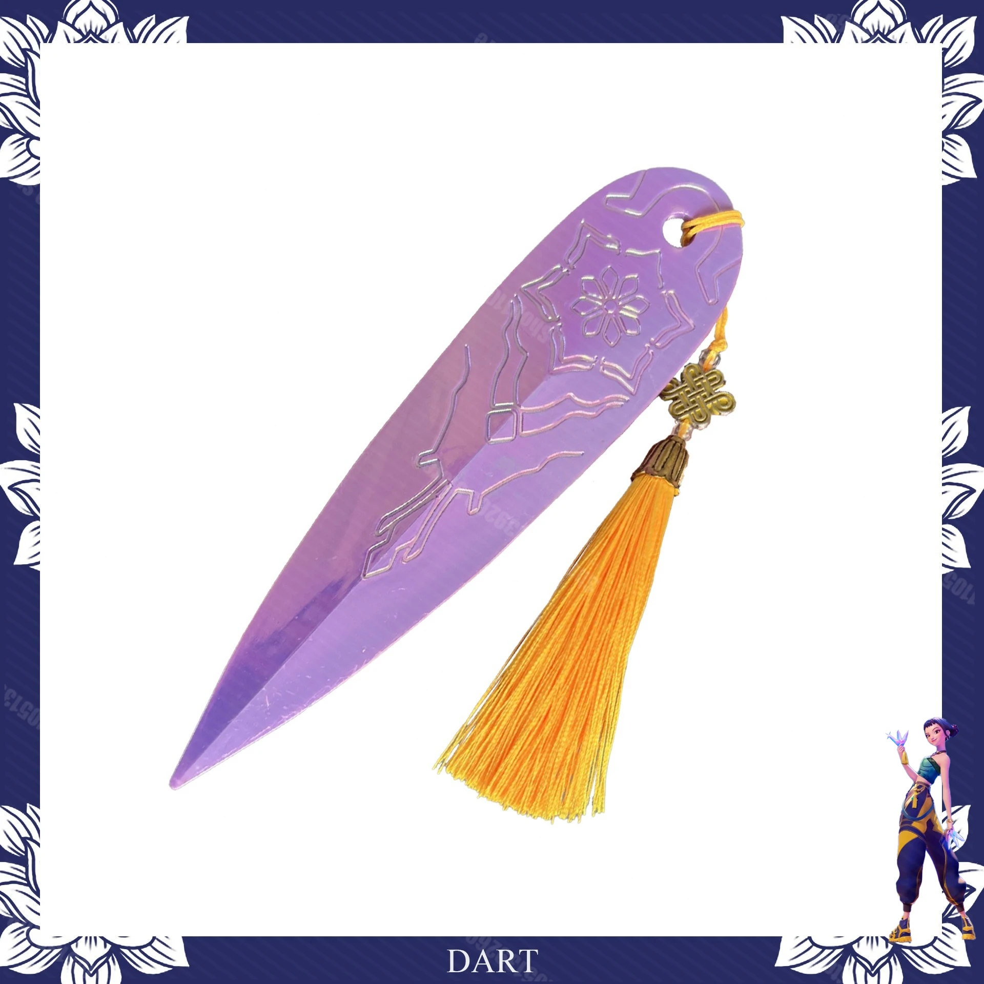 

Zoey Dart Weapon Demon Hunter Girl Role Playing Props Party Carnival Role Playing Supplies Accessories Props