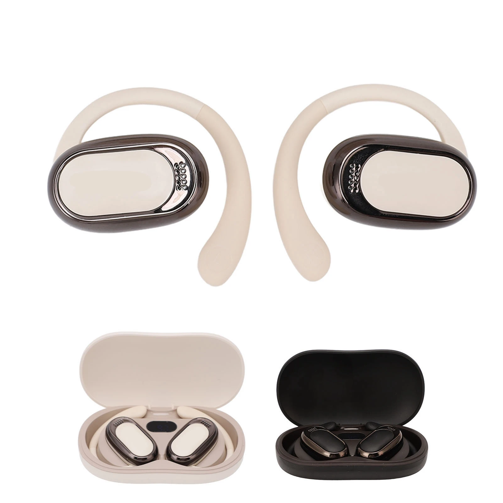 Bluetooth Translator Device Wireless Earbuds Phone Call Language Translator Earbuds Clear Sound Music Playing for Business