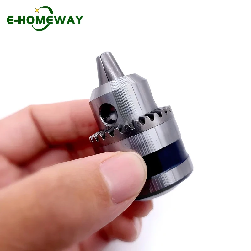 0.6 to 6mm Electric Drill Chuck Capacity 1/4 Hex Shank SDS Thread 3/8‘’-24UNF for Electric Hammer Wrench Power Tools Accessories